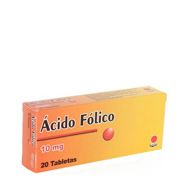 ACIDO FOLICO 10 MG X 20 TABLETAS MEYER