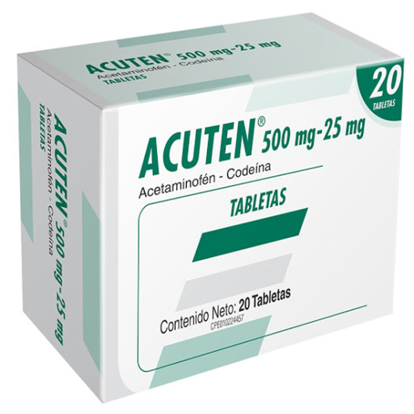 ACUTEN 500 MG X 20 TABLETAS