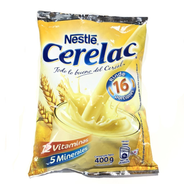 CERELAC CEREAL INFANTIL BOLSA X 400 GR