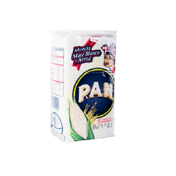 HARINA PAN MEZCLA DE MAIZ-ARROZ 1KG X 20