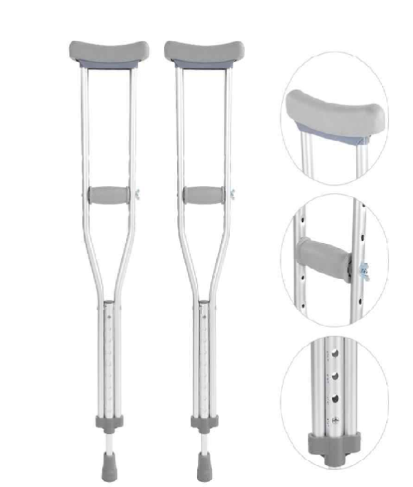 MULETAS DE ALUMINIO AJUSTABLES